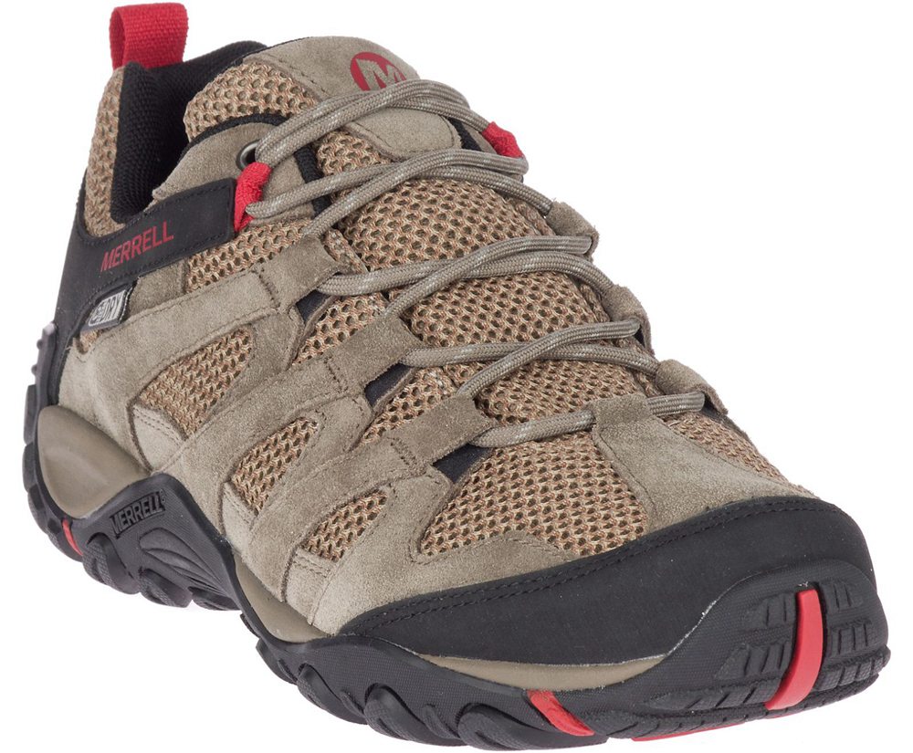 Tenis Homem - Merrell Alverstone Waterproof - Marrom - EXQ207143